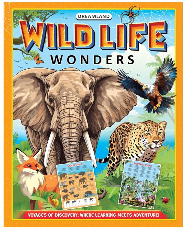 Wildlife Wonders Activity Book for Kids